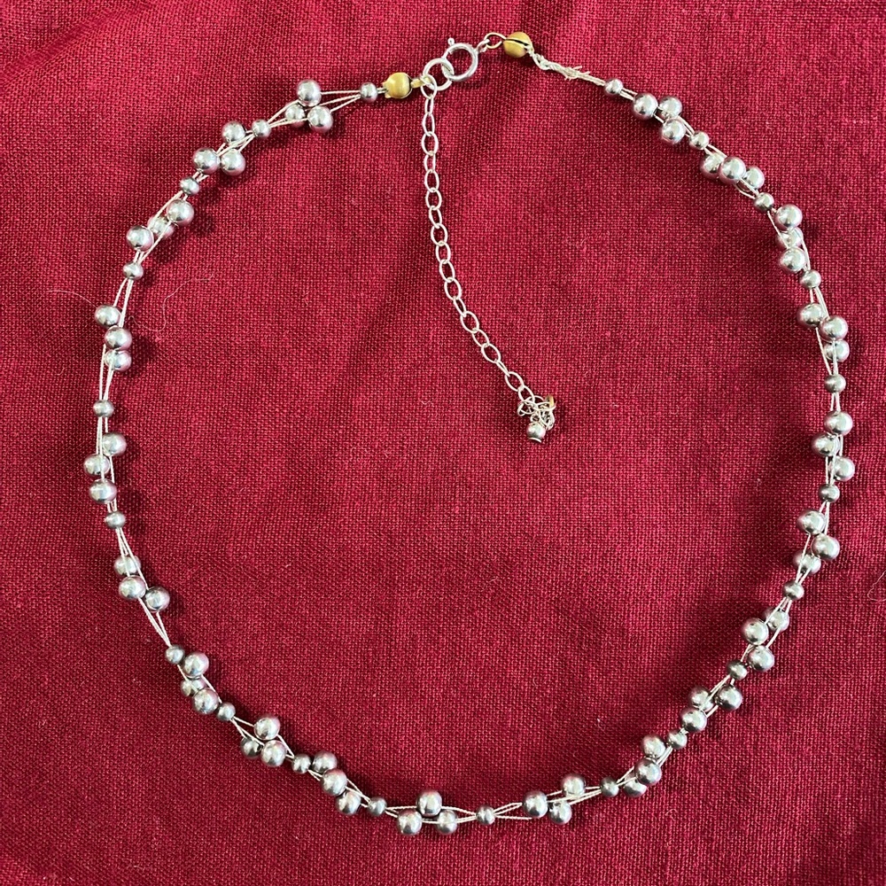 Silver necklace